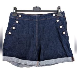 Banana Republic, Size 30, Dark Denim Shorts